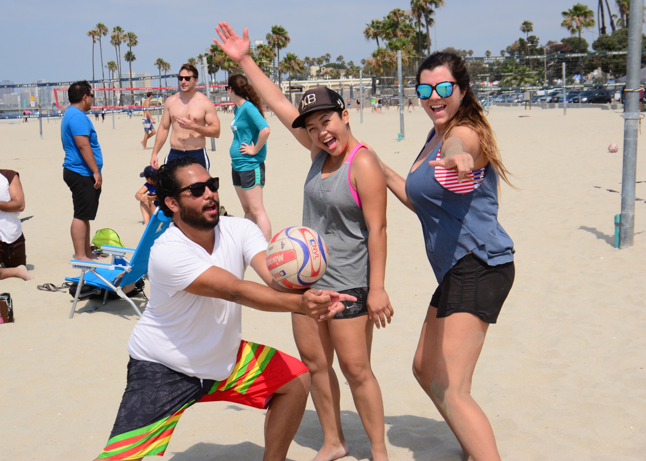 Winter Express Draw 4s Coed Beach Volleyball League In Long Beach 2641